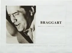 Prima Facie: Braggart (Maquette) by John Baldessari, 2005, archival digital print and pencil on graph paper, sold Feb 2017