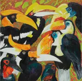 Hunt Slonem, Hornbills