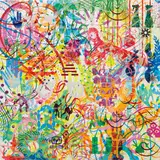 Ryan McGinness, Untitled, 2008, acrylic on panel