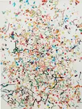 Dan Colen, The Space Between Dow Jones and Jim Jones