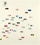 Sandra Gamarra, Vitamin P, 2005, oil on canvas
