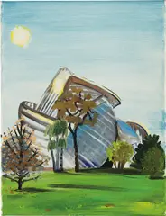 Daniel Heidkamp, Fondation Louis Vuitton, 2015, oil on linen