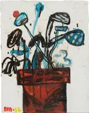 Eddie Martinez, Untitled, 2008, acrylic on canvas