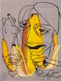 Yoan Mudry, Transitional Monologue, 2014, acrylic and oil on canvas