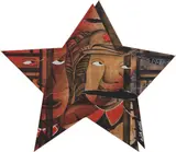 Zhu Wei, Story of Letting Go, No. 6, 1995, ink on star-shaped paper