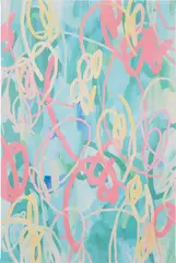 Love Fool (Sheryl Crow Pandora Painting) by Michael Manning, 2014, acrylic and digital print on canvas, sold Feb 2017