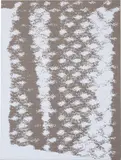 Roman Liska, Dazzle painting (WHITE LV), 2015, foamed rubber on linen