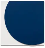 Ellsworth Kelly, Dark Blue Relief, 2008, oil on canvas, on 2 joined panels