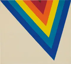 Bridge by Kenneth Noland, 1964, acrylic on canvas, sold May 2017