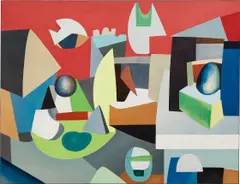 Jean Hélion, Abstraction, 1939, oil on canvas