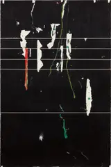 Untitled by Harold Ancart, 2012, oilstick and pencil on paper, sold May 2017