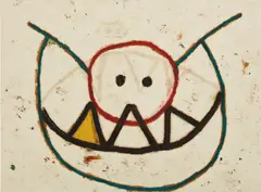 PIG by Joe Bradley, 2009, oil and soot on canvas, offered May 2017