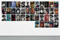 Piotr Uklański, The Nazis (Set B with 41 works), 1999, color coupler prints mounted on Sintra, in 41 parts