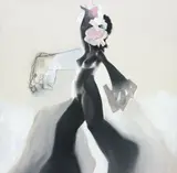 Untitled (Picasso) by Richard Prince, 2012, inkjet, oil crayon and acrylic on canvas, sold May 2017