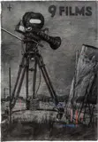William Kentridge, 9 Films, 2004, graphite and colored pencil on paper
