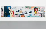 Michael Bevilacqua, Surface to Air, 2004, acrylic on linen, triptych