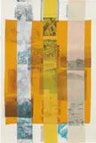 Robert Rauschenberg, Prime-Run (Slide), 1979, solvent transfer on fabric collage on paper