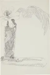 Flowers (Black and White) by Andy Warhol, 1974, graphite on ivory wove paper, sold May 2017