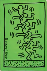 Keith Haring, Untitled, 1984, ink on paper