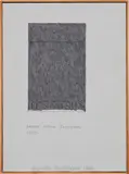 Jasper Johns, "Tennyson" by Richard Pettibone, 1965, acrylic, collage, sculpmetal and rubber stamp, in artist's frame, offered May 2017