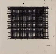 Untitled by Brice Marden, 1976, ink on paper, offered May 2017