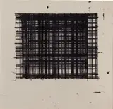 Brice Marden, Untitled, 1976, ink on paper