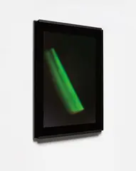 Untitled (XC) by James Turrell, 2004, hologram and glass construction, sold May 2017