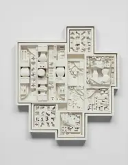 Louise Nevelson, Dawn's Landscape XLIV, 1976, painted wood
