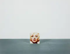 Studio Floor #1 (Marylin) by Anne Collier, 2009, chromogenic print, sold May 2017