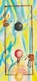 Francesco Clemente, Women and Men #13, 1985-1986, watercolor on paper