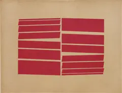 Metaesquema by Hélio Oiticica, 1958, gouache on cardboard, offered May 2017