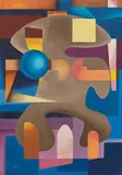 Pedro Álvarez, Untitled, 1952, oil on canvas