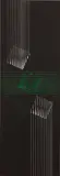 Lothar Charoux, Tres Quadrados, acrylic on board, mounted on wooden panel