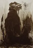Matías Duville, Untitled, 2012, mud on paper