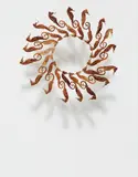 María Fernanda Cardoso, Seahorse Circle, 2003, seahorses, acrylic, silicone and metal
