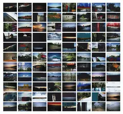 Mirando a través de algo que parece uno mismo by Luis Felipe Ortega, 2001-2014, acrylic on c-prints, in 88 parts, offered May 2017