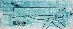 José Bedia Valdés, El precio, 1993, gouache and ink on paper