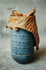Gabriel Orozco, Drained Pot, 1990, cibrachrome print
