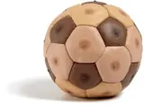 Nicola Costantino, Male Nipples Soccer Ball (from the series Human Furiery), 2000, leather and silicone