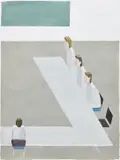 Mernet Larsen, Untitled, 2007, acrylic and graphite on paper