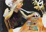 Past Present Future by Celeste Dupuy-Spencer, 2011, watercolor, gouache and graphite on paper, sold Sep 2017