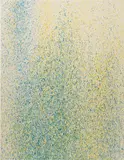 Lucien Smith, Whether you come from heaven or hell, what does it matter, O Beauty!, 2012, acrylic on unprimed canvas