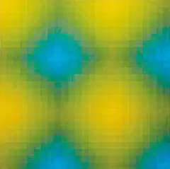 Peter Schuyff, Untitled, 1988, acrylic on canvas