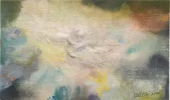 Jules Olitski, Passage of Angels, 2000, watercolor, gouache and acrylic on all rag paper