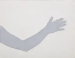 Jirō Takamatsu, Shadow No. 1459, 1997, acrylic on canvas