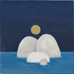 Brian Calvin, Formation, 2003, acrylic on canvas