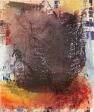 Jackie Saccoccio, Portrait (Unknown), 2012, oil and mica on linen