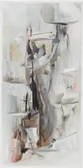 Mancini Sunday by Katy Moran, 2008, acrylic on canvas, sold Sep 2017