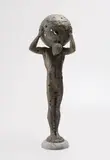 Egor Zigura, Colossus Holds Up the World, 2016, bronze