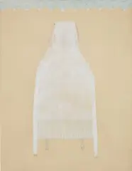 Hiroshi Sugito, The Dog, 1999, acrylic, pigment and graphite on paper, mounted on panel